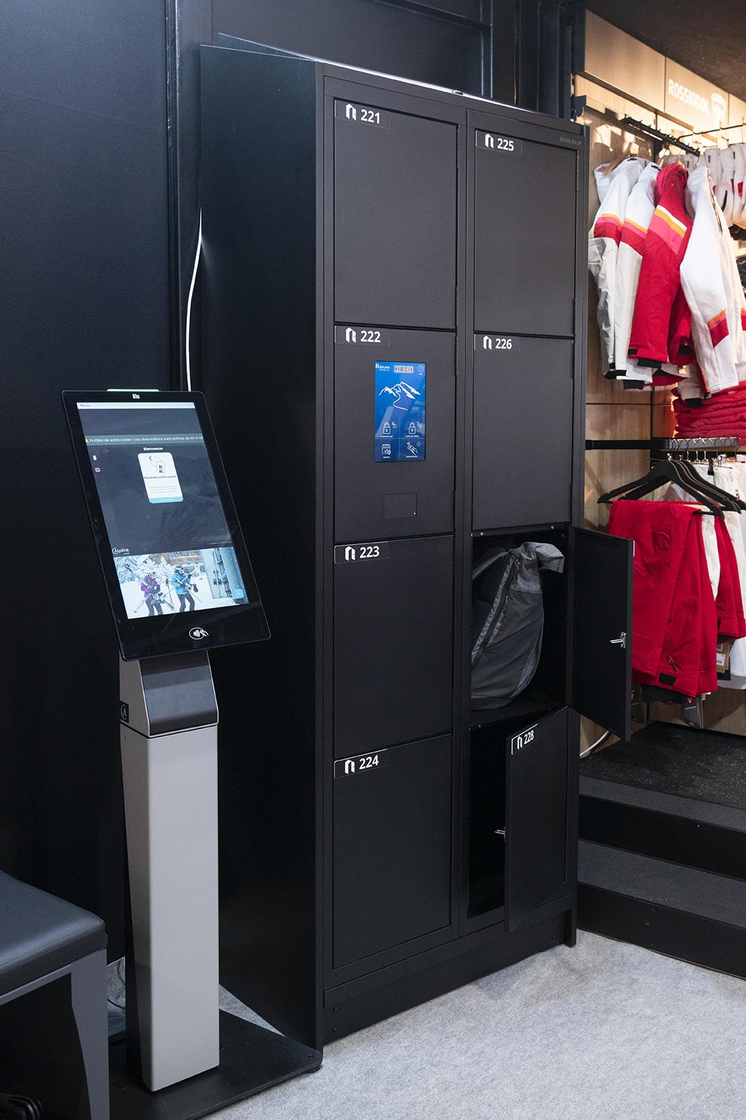 Le nouveau casier connecté de Koralp 