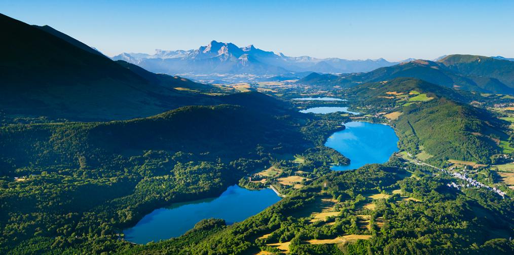 Plateau vue aérienne 