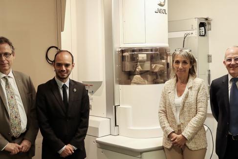 Un microscope de classe mondiale pour Constellium et le CNRS