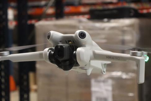 Avec Eyesee Air, Darwin Drones facilite l’inventaire des entrepôts