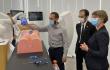 La plateforme d’eCential Robotics unifie imagerie 2D/3D robotisée, navigation chirurgicale et bras robotisé chirurgical © F. Combier