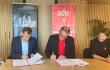 Signature de la convention BPAURA et Adie