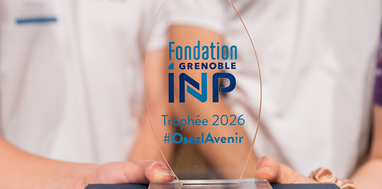 Trophée Fondation Grenoble INP. © P. Jayet